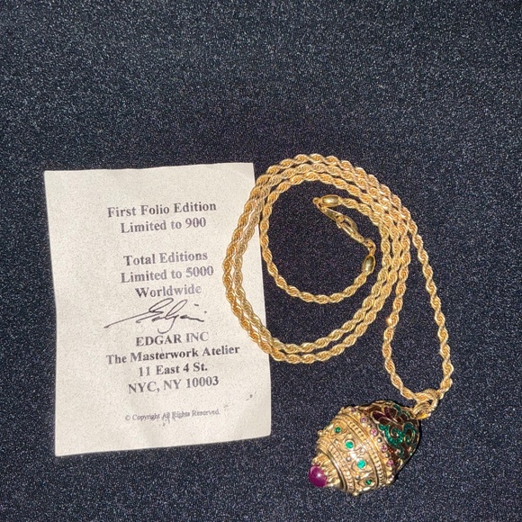 Edgar Berebi "Caspian" Limited Edition Pendant Necklace - Picture 8 of 8